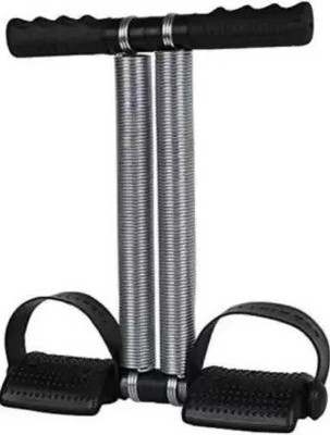 HACKERX Tummy Trimmer With Double Steel Spring For Weight Loss For Women & Men Ab Exerciser(Black)