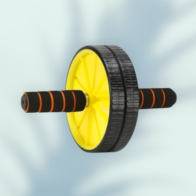 Y2M Fitness AB Wheel / AB Roller Dual Wheel Core Trainer_579 Ab Exerciser(Multicolor)