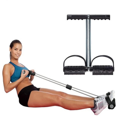 Ziccs Spring Tummy Trimmer for Men and Women | Ab Exerciser Machine Ab Exerciser(Black)