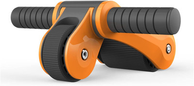 ADONYX Power Abdominal Roller Wheel For Belly Waist Workout Ab Exerciser(Orange)
