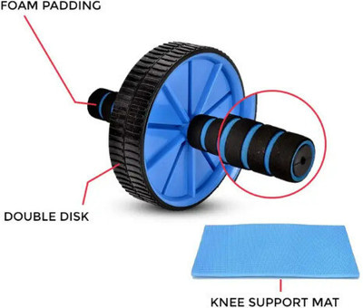 HOUSE OF COMMON 2-Wheel Roller / Ab Exercise Equipment/ Abdominal Strength Trainer for Unisex Ab Exerciser(Multicolor)