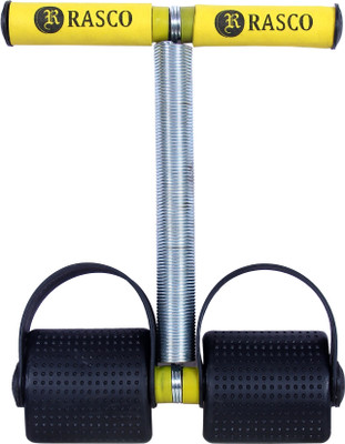 RASCO Single Spring Tummy Trimmer Yellow Ab Exerciser(Yellow, Black)