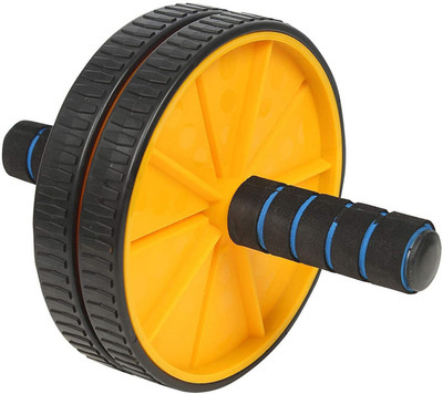 SISODIYA ENTERPRISE Abdominal Wheel Ab Roller Body Exerciser with Knee Pad Ab Exerciser(Yellow)