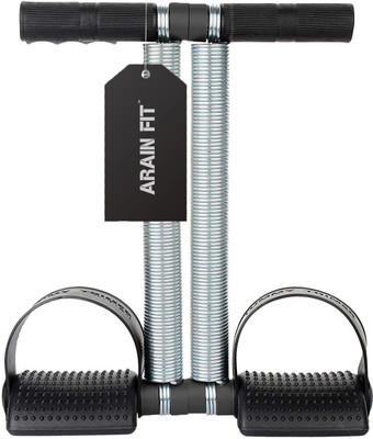 ArainFit Black Double Spring Tummy Trimmer For Ab Exercise For Men And Women Ab Exerciser(Black)