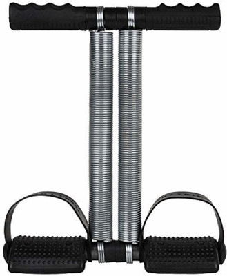 zxxxt Abs Tummy Trimmer With Double Steel Spring & Tone Your Muscles Ab Exerciser Ab Exerciser(Black, Silver)