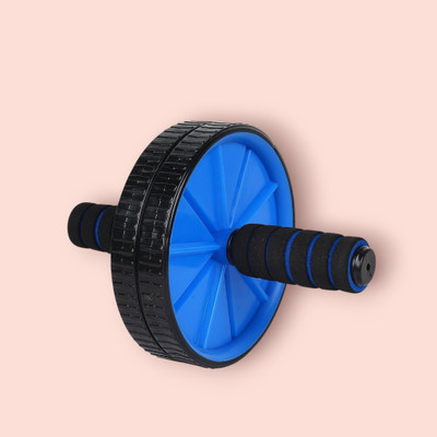 zxxxt Fitness AB Wheel / AB Roller Dual Wheel Core Trainer_384 Ab Exerciser(Blue)