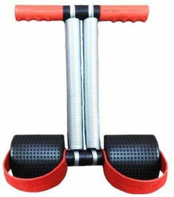 gamers hub Elastic Sit Up Pull Rope Spring Tension Rope Ab Exerciser (Red) Ab Exerciser(Multicolor)