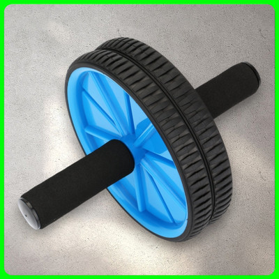 zxxxt Fitness AB Wheel / AB Roller Dual Wheel Core Trainer_889 Ab Exerciser(Blue)
