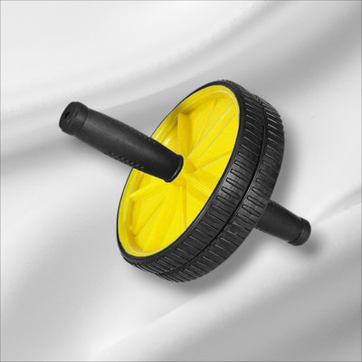 zxxxt Fitness AB Wheel / AB Roller Dual Wheel Core Trainer_173 Ab Exerciser(Yellow)