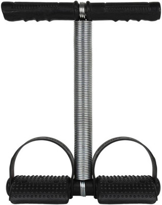 zxxxt New Tummy Trimmer Ab Exerciser Single Spring (Black) Unisex Ab Exerciser(Black)
