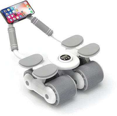 SeaRegal Ab Four Wheel Roller Fitness Abdominal Roller Ab Exerciser(Multicolor)