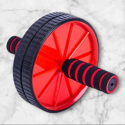 zxxxt Fitness AB Wheel / AB Roller Dual Wheel Core Trainer_122 Ab Exerciser(Red)