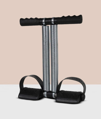 LIVOX DOUBLE SPRING TUMMY TRIMMER Ab Exerciser(Black, Grey)