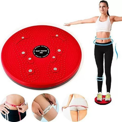 IRONCORE Tummy Twister Exercise Machine Magnet Balance Rotating Board Waist Twisting Disc Ab Exerciser(Multicolor)