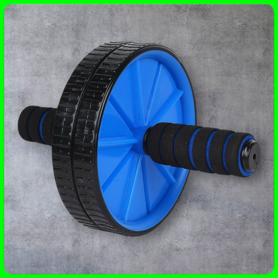 zxxxt Fitness AB Wheel / AB Roller Dual Wheel Core Trainer_634 Ab Exerciser(Blue)