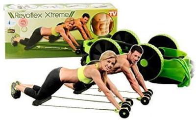 FITRONYX Revoflex Xtreme ( ALL IN one excercise equipment ) Ab Exerciser(Green, Black)