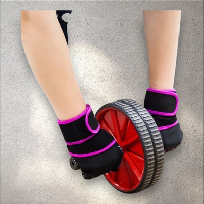 Modkart Fitness AB Wheel / AB Roller Dual Wheel Core Trainer_257 Ab Exerciser(Multicolor)