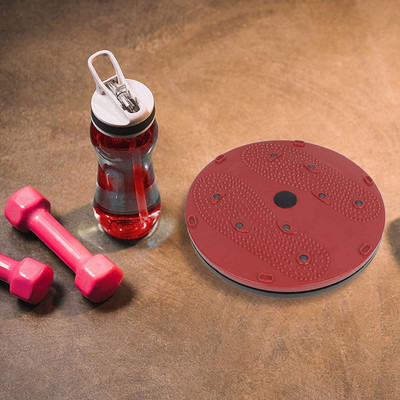 IRONCORE Tummy Twister AB Exercise Acupressure Fat Burning Weight Loss Step Machine Red Ab Exerciser(Multicolor)