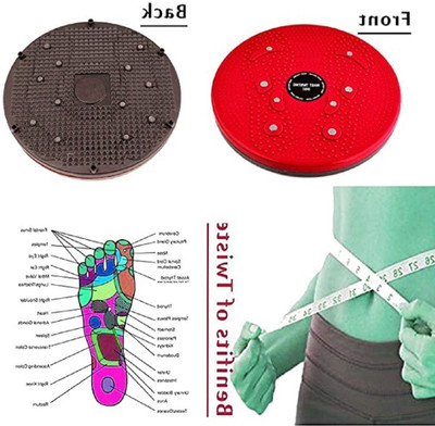 SIDHIVINAYAK CREATIONS Unisex Tummy Twister_N380 Ab Exerciser(Black, Red)