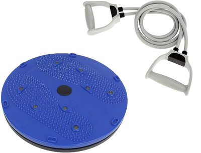 Jhaenterprise Combo Tummy Twister with Double Toning Tube Abs Exerciser (Combo, Multicolor)-2 Ab Exerciser(Multicolor)