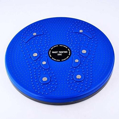 Lavennder Tummy Twister Acupressure Magnetic Disk for Figure Tone Up Weight Loss Ab Exercise Ab Exerciser(Multicolor)