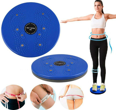 gamers hub Tummy Twister Machine Magnet Balance Rotating Board Waist Disc for Unisex Ab Exerciser(Multicolor)