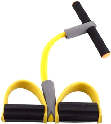 gamers hub 4 Tube Pedal Pull Reducer | Latex Tummy Trimmer_Reducer 113 Ab Exerciser(Multicolor)