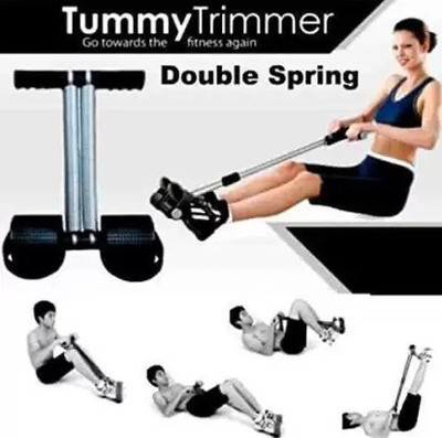 HACKERX Double tummy trimmer home exercise equipment/ stomach exercise machine Ab Exerciser(Multicolor)