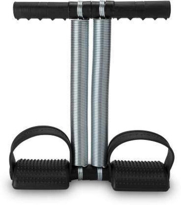 HOC Tummy Trimmer Black Double Spring Ab Exercise Ab Exerciser(Black, Silver)