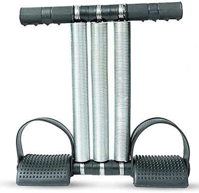 Fitfun Tummy Trimmer Triple Spring Ab Exerciser Multipurpose Fitness Equipment-Unisex Ab Exerciser(Black)