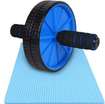 BOLDHIGH 2-Wheel Roller Ab Exercise Equipment/ Abdominal Strength Trainer for Unisex Ab Exerciser(Multicolor)