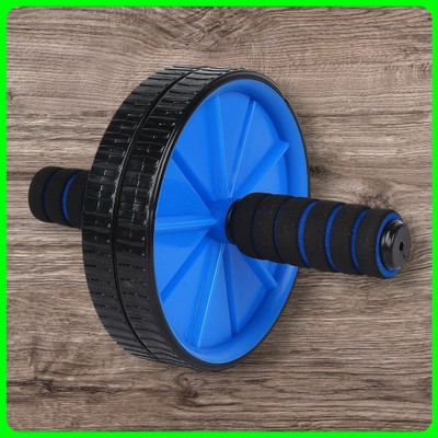 zxxxt Fitness AB Wheel / AB Roller Dual Wheel Core Trainer_684 Ab Exerciser(Blue)