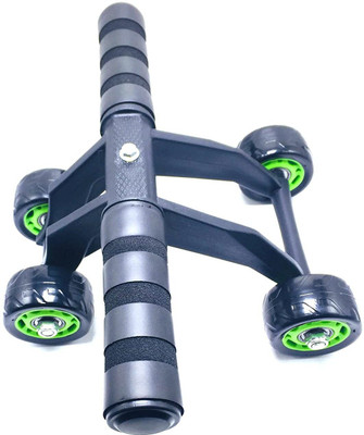 Shopeleven Ab Roller 4 Wheel Abs Carver-Abdominal & Stomach Exercise Training Home Gym Ab Exerciser(Multicolor)