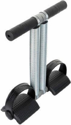 KHALIFA AND BADSHAH Tummy Trimmer Double Spring Fitness Gadget Ab Exerciser(Black, Silver)