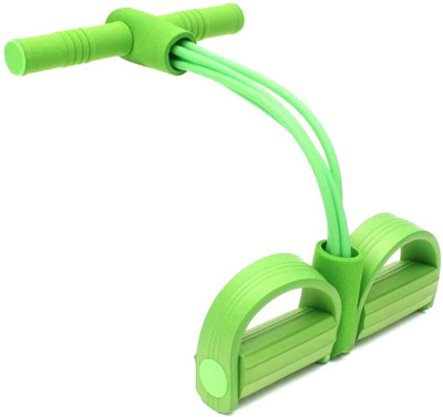 gamers hub HIGH QUALITY Pull Rubber Tummy Trimmer Ab Builder Exe_Reducer 126 Ab Exerciser(Multicolor)
