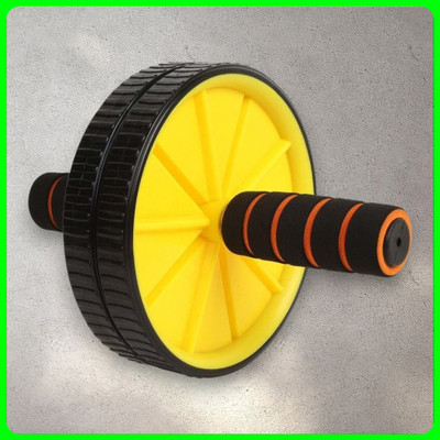 zxxxt Fitness AB Wheel / AB Roller Dual Wheel Core Trainer_883 Ab Exerciser(Multicolor)