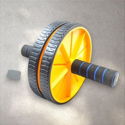 Y2M Fitness AB Wheel / AB Roller Dual Wheel Core Trainer_256 Ab Exerciser(Multicolor)