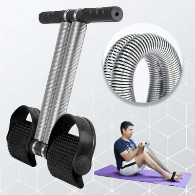 HOC Affective Tummy Trimmer with Double Spring Burn Calories-162 Ab Exerciser(Black)