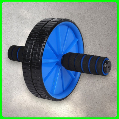 zxxxt Fitness AB Wheel / AB Roller Dual Wheel Core Trainer_852 Ab Exerciser(Blue)