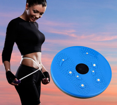 KBCCRAZY Tummy Twister Machine Magnet Balance Rotating Board Waist Disc for Unisex Ab Exerciser(Multicolor)