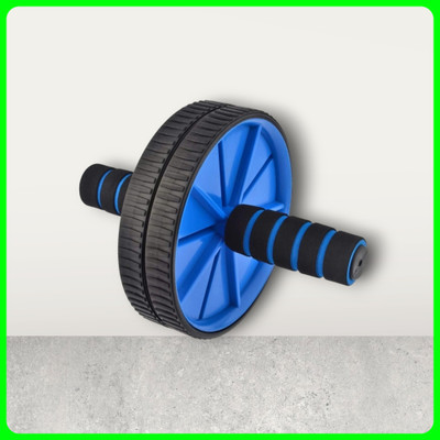 zxxxt Fitness AB Wheel / AB Roller Dual Wheel Core Trainer_1025 Ab Exerciser(Blue)