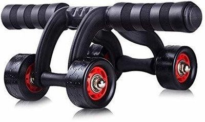 NAVER Abdominal Roller For Home & Gym Workout Exercise 4 Wheel Roller Ab Exerciser Ab Exerciser(Multicolor)