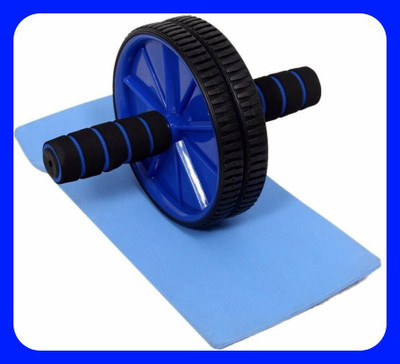 zxxxt New IXX®-GT-125-Dual Wide Ab Roller Wheel for Abs Workouts Home Ab Exerciser(Blue)
