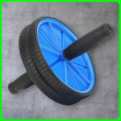 Modkart Fitness AB Wheel / AB Roller Dual Wheel Core Trainer_632 Ab Exerciser(Black, Blue)