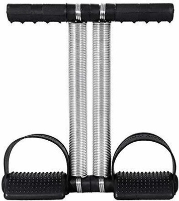 Fitfun Smart Double Spring Tummy Trimmer Ab Exerciser(Black, Silver)