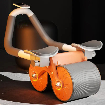 ambdded Heavy-Duty Ab Roller for Intense Workouts Ab Exerciser(Orange)