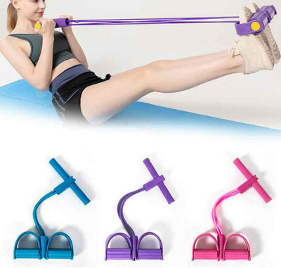 gamers hub Pull Reducer| Waist Reducer Body Shaper Trimmer| Burn Off Extra Calories Ab Exerciser(Purple)