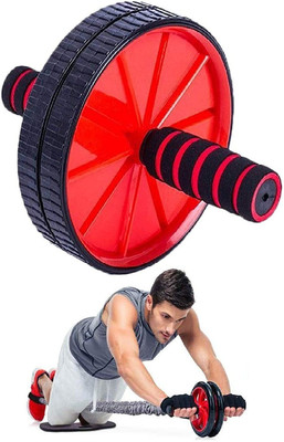 DHEER IX®-FV-140-Dual Wheel Split Ab Roller Ab Exerciser(Red)