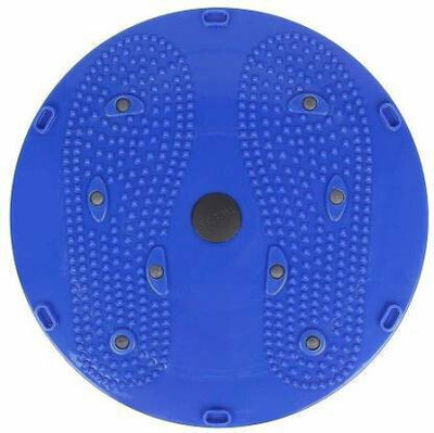 zxxxt 5-1 Magnetic Disk Hot Sweating Body Shape twister X1 Rotating Machine Steper Ab Exerciser(Blue)