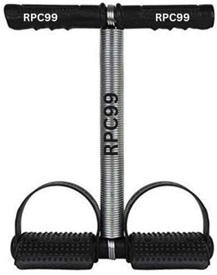 Trends Maker Double Spring Tummy Trimmer Men and Women for Abs Workout( combo pack2) Ab Exerciser(Black)